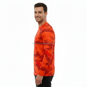 Camiseta Lisa de Manga Larga Informal, de Poliéster Jersey, Suave al Tacto, 220 g/m², para Impresión Personalizada - Product Image 6