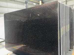 Granit Noir Absolu Direct Mines, Grande Dalle Populaire pour son Teinte Noire, Finition Polie, Durable pour Sols de Cuisine - Product Image 3