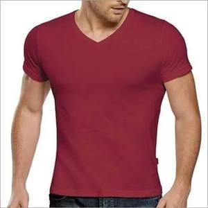 Haut d'entraînement pour homme, vêtement de sport rétro, t-shirt de fitness respirant à col en V, coupe ajustée - Product Image 3