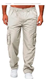 2025 Wholesale Custom New Designs <b>Men's</b> High Street Style 100% Cotton Tactical Straight Leg <b>Camo</b> <b>Cargo</b> Trousers Side Pockets - Product Image 3