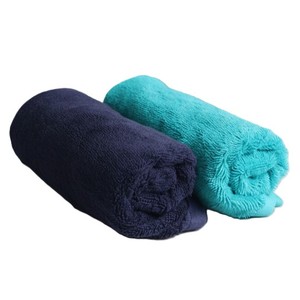 Serviette de sport en microfibre à séchage rapide, couleur turquoise, pour le cou, idéale pour la gym, personnalisable, absorbante, rafraîchissante pour le cou et le sport - Product Image 4