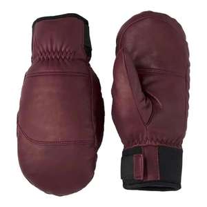 Waterproof Leather Ski Mittens Thermal Winter Snowboard Gloves Men Women Windproof Warm Outdoor Sports Snowboard Skiing Mitts - Product Image 3