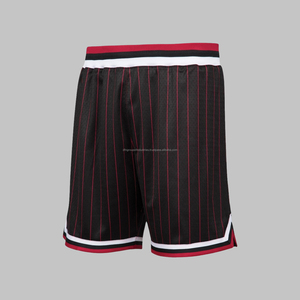 Short de basket-ball à cordon de serrage en tissu à séchage rapide pour les loisirs en gros Short de sport avec logo imprimé personnalisé pour hommes et femmes - Product Image 5