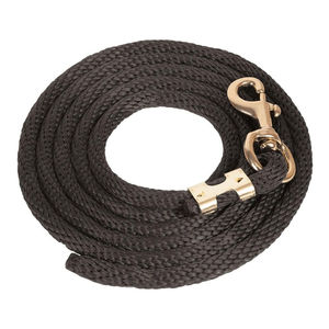 Corde de trelage en nylon et acier inoxydable durable de 9 pieds, avec mousqueton robuste, tressée, pour l'entraînement et la manipulation quotidienne des chevaux, souple - Product Image 5