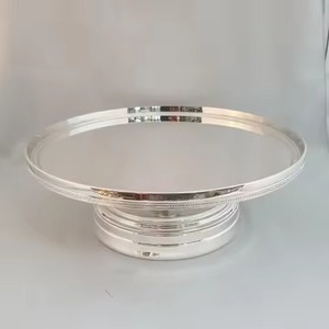 Premium Catering Showcase Metal Cake Stand Dessert Display Stand Cupcake Holder Elegant Wedding <b>Table</b> Display - Product Image 3