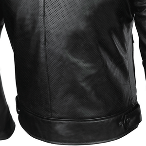 Blouson en cuir pour moto, vêtements de moto pour homme, vêtements de motocross, combinaison de course, vêtements de moto, blouson en cuir de locomotive - Product Image 6