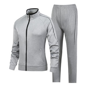 Women's Black Tracksuit Set Full Zip <b>Jacket</b> With White Stripe Side Pockets Jogger Pants Sporty Casual Autumn Wear - Product Image 5