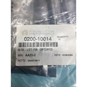 2 AMAT 0200-10014 GUIDE, LIFT PIN, CAPTIVATED - Equipo y piezas de semiconductores de confianza de Trusted Global Legacy - Product Image 3