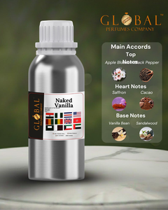 Fragancia inspirada en NAKED VANILLA, fragancia premium de alta calidad, larga duración, proveedores al por mayor, concentrada, multi-olor, fragancia diaria. - Product Image 1