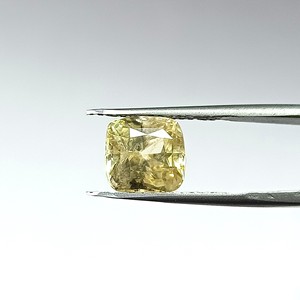 Zafiro amarillo natural de 5.60 quilates, talla cojín, de Sri Lanka, piedras sueltas para la fabricación de joyas y anillos YCIBX-153 - Product Image 1