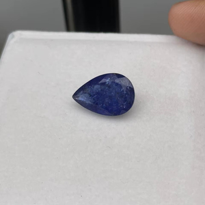 แทนซาไนต์ธรรมชาติ 7.50 กะรัต รูปทรงลูกแพร์ คุณภาพเกรด AAA พร้อมความเงางามระดับ AAA สีสวยงาม เหมาะสำหรับทำเครื่องประดับทุกชนิด ในราคาประหยัด - Product Image 3