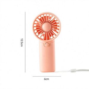 Ventilador de Mano Recargable Personalizado de Plástico, Tres Velocidades, Portátil, USB, Mini, para Oficina, Hogar, Viajes y Uso en Exteriores - Product Image 4