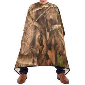 Cape de Coiffure Professionnelle Imperméable en Polyester pour Barbier et Salon, Personnalisable par Sublimation avec Fermeture au Cou - Product Image 2