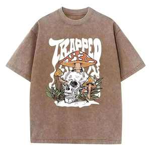 Camisa de Algodón Orgánico Sostenible con Estampado Puff |   Ropa de Marca Ecológica con Textura 3D - Product Image 4