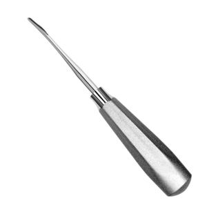 Élévateur dentaire chirurgical manuel courbé de luxe en acier inoxydable 4 mm, instrument d'extraction orale, set d'instruments Dermispro CE - Product Image 3