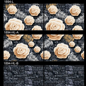 Carreaux muraux modernes 300x450mm solides et épais-Carreaux de sol imperméables, ignifuges et antibactériens pour cuisine, extérieur, salle de bain - Product Image 1