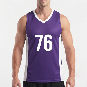 Men Netball Premium Sublimation Sports Shirt Men Netball Jersey Lightweight 100% Polyester Men's Netball Jersey - Product Image 1