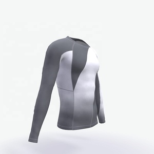 Unisex MMA <b>Rashguard</b> High Quality Long Sleeve Custom Printed Create Your Own Unique Style-Wholesale - Product Image 3