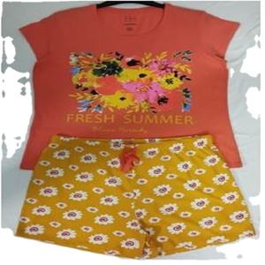 Conjunto de Shorts de Felpa de Secado Rápido para Mujer, Talla Grande, Cintura Alta, Personalizados en Poliéster/Algodón, Exportados de India al por Mayor - Product Image 3