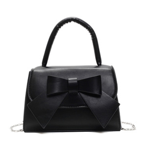 Nuevos Bolsos de Mano con Lazo y Cadena Metálica, Bolsos Cruzados Grandes con Lazo para Mujer - Product Image 2