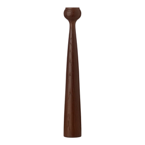 Porte-bougie conique en bois de manguier pour la décoration d'éclairage domestique, de mariage et de Noël, fait main, en promotion - Product Image 2