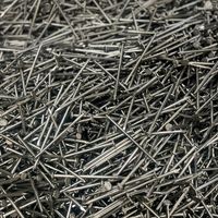 NAIL2000 Plywood Nails 1 1/2 Inch 14 BWG Zinc Plated Steel Industrial Grade Flat Head Sharp Point