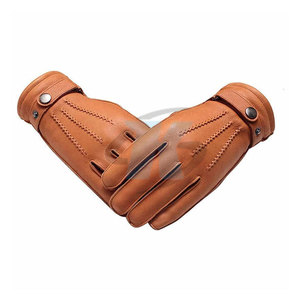 Gants en cuir de style nouveau 2026, design de logo personnalisé, fabrication professionnelle, gants en cuir pour hommes de la meilleure qualité - Product Image 3