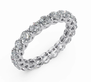 Anillo de Diamantes de Oro Sólido de 9KT, 14KT, 18KT, Oro Amarillo, Rosa y Blanco, Joyería de Diamantes Genuinos para Mujer, Anillo de Compromiso y Boda, Regalo - Product Image 5