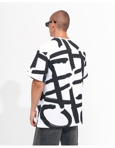 mens oversized drop shoulder t shirt loose fit heavy cotton streetwear blank tshirt custom logo manufacturer supplier bulk - Product Image 5
