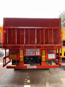 Remorque en acier ondulé à haute capacité de charge Autocraft, paroi latérale durable, remorque de camion commerciale par un fabricant indien, fret et utilitaire - Product Image 5