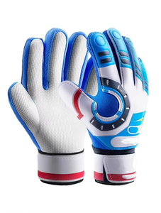 ถุงมือผู้รักษาประตูลดราคาพิเศษ คุณภาพระดับมืออาชีพ ป้องกันอย่างดี ผลิตจากยางลาเท็กซ์ ถักด้วยไนลอน สำหรับฟุตบอล - Product Image 5