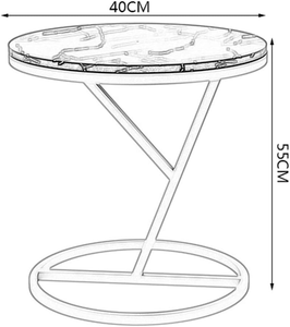 Factory Price Luxury Marble Top <b>Side</b> <b>Tables</b> <b>Gold</b> Plated Metal End <b>Table</b> for Living Room, Drawing Room, Office Coffee <b>Table</b> - Product Image 2