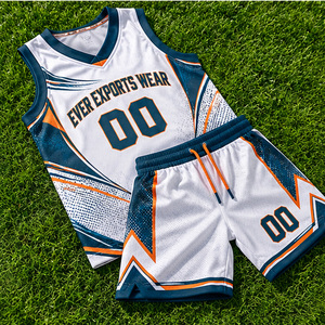 Conjunto de Uniforme de Baloncesto Personalizado con Camiseta y Pantalones Cortos Blancos, Verde Azulado y Naranja, con Nombre de Equipo y Número de Jugador Personalizados, Pedidos de Equipo - Product Image 1