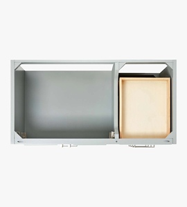 Mueble de Baño Personalizado Mary de 43 Pulgadas con Lavabo a la Izquierda, Solo Mueble, 3 Opciones de Acabado, Fabricante OEM de Vietnam - Product Image 6