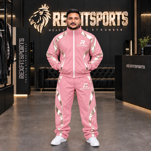 Conjunto Deportivo de 2 Piezas para Hombre, Chaqueta Cortavientos y Pantalones Jogger de Nailon Personalizados, Proveedor Mayorista OEM ODM, Logotipo Personalizado - Product Image 1