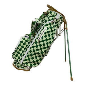 Sac de golf en cuir imperméable et nylon OEM avec support élégant pour hommes et femmes - Product Image 1