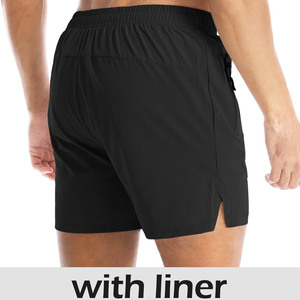 Shorts de jogging personnalisés, confortables, en polyester et coton, pour hommes, séchage rapide, extensibles dans 4 directions, impression de logo personnalisée. - Product Image 2