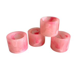 Epoxy Resin Napkin Ring Yellow And Green Color <b>Wedding</b> Party Accessories Resin Napkin Ring Hot Sale - Product Image 2