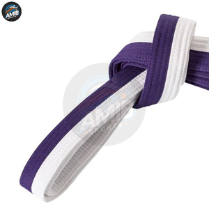 Customizable New Design BJJ Belts Layers Polyester/Cotton Breathable Unisex Martial Arts High Performance Best Selling Hot Sale - Product Image 3