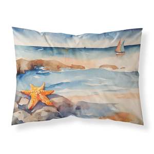 ปลอกหมอนมาตรฐานลายปลาดาวนิ่มมากน้ำหนักเบาดูแลง่ายสำหรับตกแต่งผ้าปูที่นอน - Product Image 1