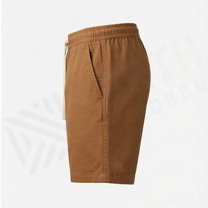 Pantalones Cortos Deportivos para Hombre de Buena Calidad, con Logotipo Personalizado, Transpirables, de Secado Rápido, de Lona Estampada, Poliéster/Algodón, con Cierre de Cordón - Product Image 3