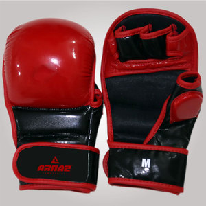 Breathable Custom Design MMA <b>Gloves</b> Premium Quality Lightweight MMA <b>Gloves</b> Youth Leather Made MMA <b>Gloves</b> - Product Image 2