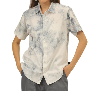 <b>Tie</b> Dye Womens Shirt Soft Cotton Casual Summer Wear OEM ODM - Product Image 5