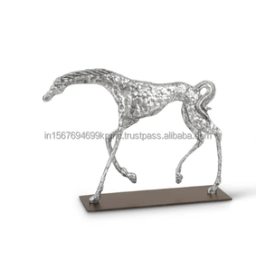Regard accrocheur décoratif en aluminium poisson Sculpture Arts haute qualité poli décoratif en vrac approvisionnement objet en métal pour le bureau - Product Image 4