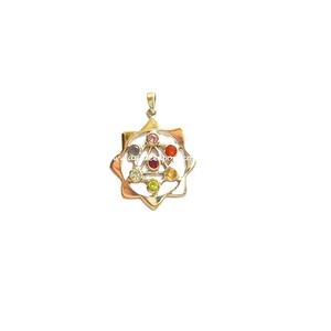 Pendentif en Agate en forme d'étoile pour la guérison des chakras, style Feng Shui et amour, sculpté et gravé pour la décoration intérieure - Product Image 1