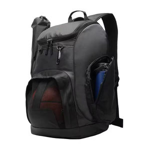 Sac de basketball de luxe en velours côtelé robuste OEM, grande capacité, sac à dos de football, coutures renforcées, compartiment à chaussures, écologique - Product Image 1