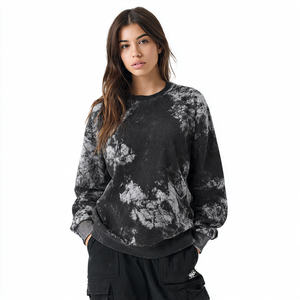 Sudadera de cuello redondo para mujer, de 550 GSM, de peso pesado, estilo jogger holgado, con hombros caídos, para invierno - Product Image 6