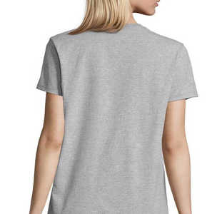 Camisetas de Verano para Mujer, Corte Regular, 100% Algodón, Ecológicas, de Secado Rápido, Antiarrugas, Precio al por Mayor, Nueva Llegada, Alta Calidad - Product Image 5