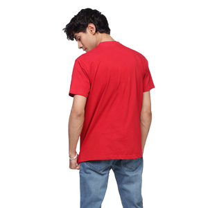 เสื้อยืดคอกว้างทรงปกติสำหรับผู้ชาย ผ้าโพลีเอสเตอร์ 100% แห้งเร็ว เป็นมิตรกับสิ่งแวดล้อม ดีไซน์ทันสมัย น้ำหนักเบา รุ่นใหม่มาแรง - Product Image 6