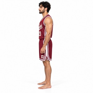 Ropa Deportiva Ligera, Transpirable y de Secado Rápido para Entrenamientos, Partidos y Ligas, Uniformes de Baloncesto Personalizados, Conjunto de Camiseta y Pantalones Cortos para Equipo - Product Image 4